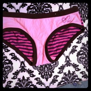 Pink stripped panties